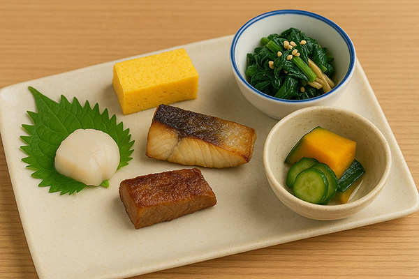 前菜四種盛り合わせ